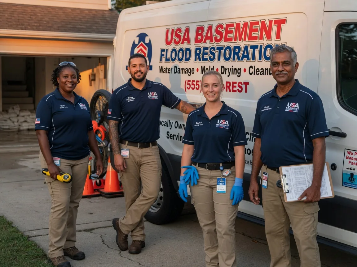 Basement Flood Cleanup company in Garden, MI