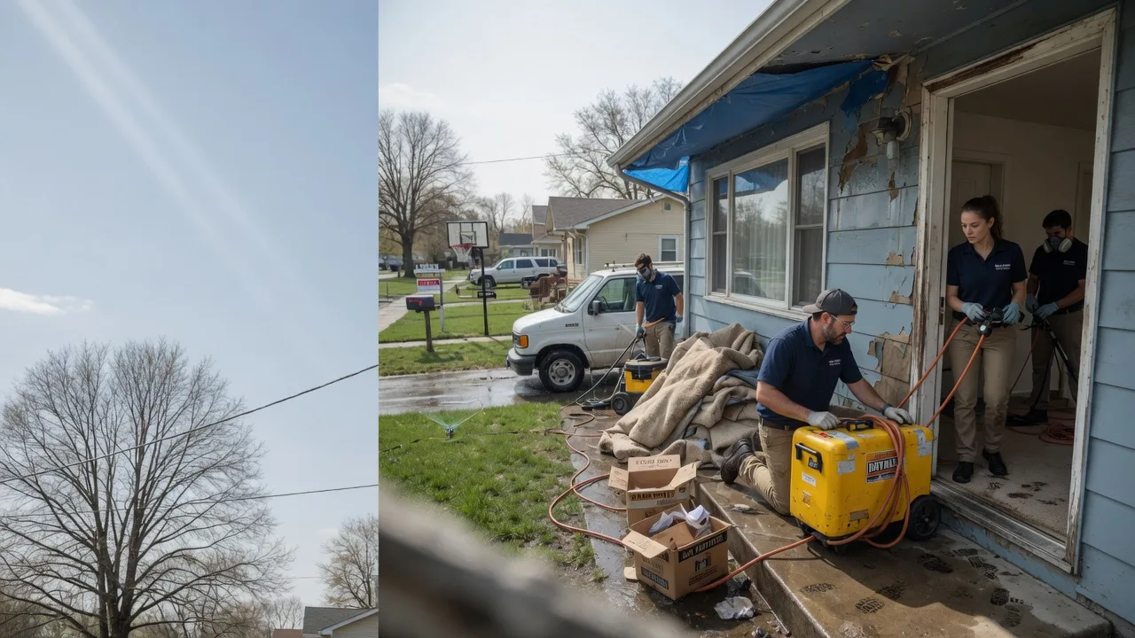 Basement Flood Cleanup in Garden, MI near me